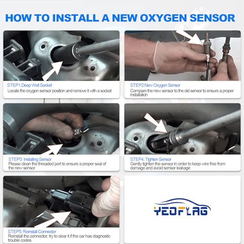 Sensor de Oxígeno Compatible con Toyota Tacoma 2000-2004 miniatura 6