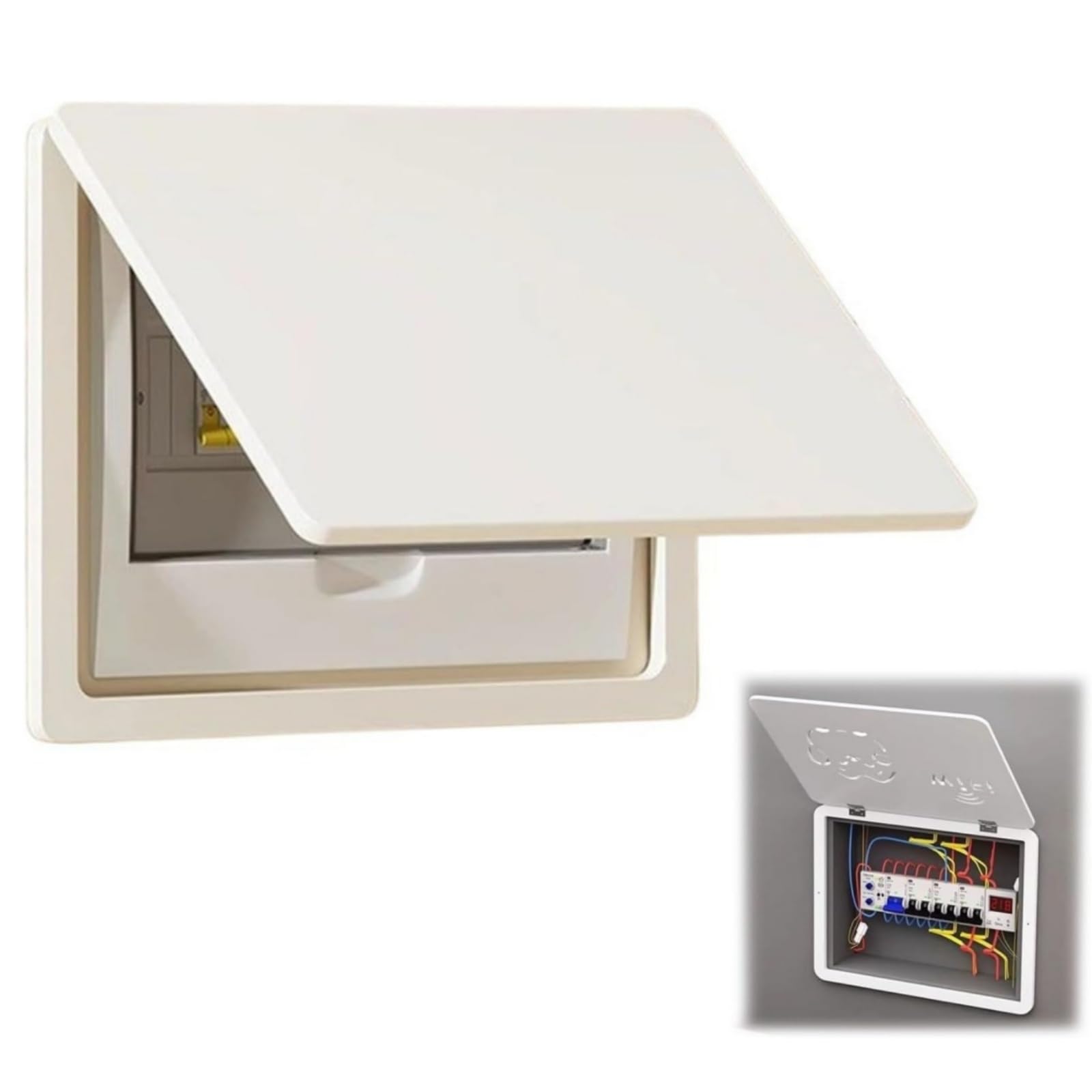 Generico Copri quadro elettrico, Copertura for Contatore Di Luce, Quadro copri quadro elettrico, Facile da Aprire e Chiudere