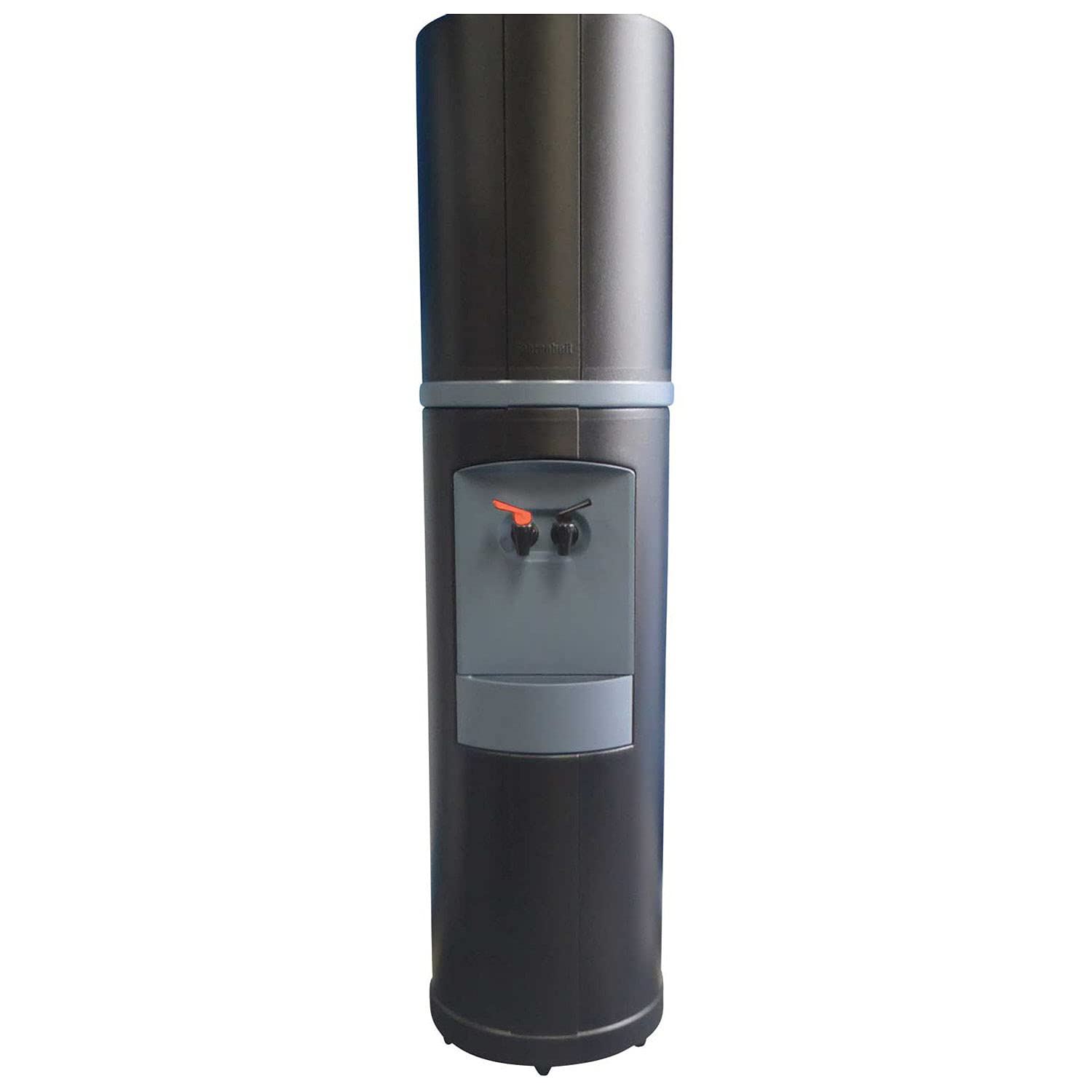 Commercial Bottleless Hot/Cold Cooler W/Filtration, Black W/Blue Trim, Aquaverve