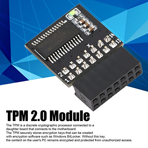 TPM 2.0 Module for MSI for Windows LPC 14 Pin Tpm 2.0 Remote Card Encryption Security Module - Image 2
