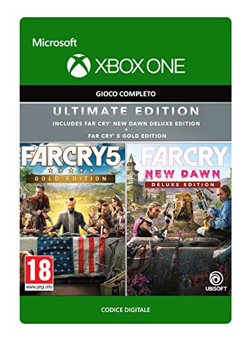 È il momento di difendere Hope County con questo pacchetto che include Far Cry 5 Gold Edition e Far Cry New Dawn Deluxe Edition!