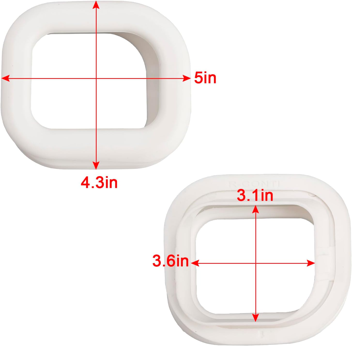 DA97-13431A Ice Chute Gasket Compatible With Samsung Refrigerator RF28R7201SR RF28HFEDBSR