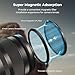 SmallRig 67mm Magnetic Circular Polarizers Filter + 67mm Threaded Filter Ring, HD Optical Glass 28 Layer Multi Nano Coated Circular Polarizing Filter Magnetic CPL Waterproof Scratch Resistant - 4582