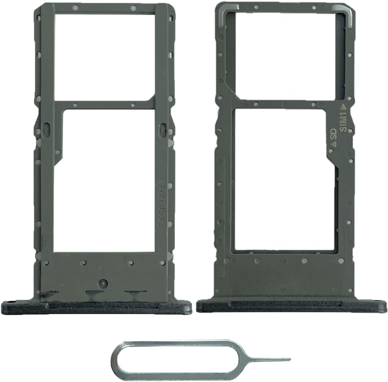 for Nokia G300 5G Sim Card Tray N1374DL Single SIM Card Tray MicroSD Holder Slot + Pin，Black