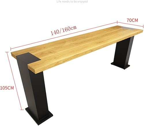 Miniatura 2 de JIAQUAN-SHOP Mesa de comedor de bar de alta mesa de bar para el hogar bar de cocina mesa de comedor barra de bar mesa de bar portátil tamaño