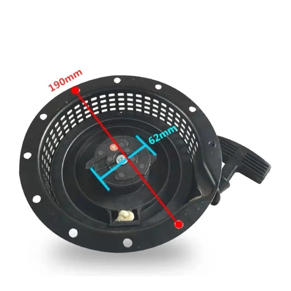 Gruppo AVVIAMENTO A Strappo CRICCHETTO in Nylon Adatto for MZ360 EF6600 185F Motore A Benzina 5KW GENERATORE AVVIAMENTO A Strappo