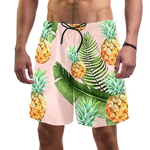 Short de bain homme séchage rapide respirant à poches multicolore