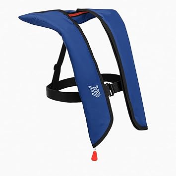 Automatic Inflatable Life Jacket | Low Profile PFD for Adults | Compact Design Self Inflating Life Vest | Supports up to 330 lbs