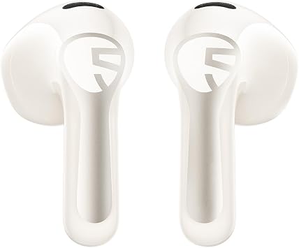SoundPEATS Air6 HS Wireless Earbuds, Bluetooth 6.0, LDAC Hi-Res Audio for HiFi Sound, 13mm Dynamic Driver, Total 45H, Quick Charging, IPX5 Resistant, Comfortable Fit, Support App, Beige