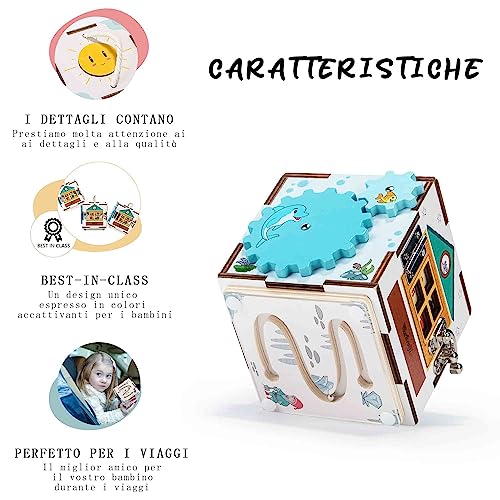 Pikatoyz Giochi Montessori 1 Anno, 2 3 4 Anni