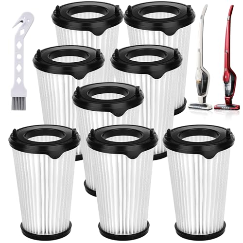 Image of 8 Pcs VAF-1TM Filter Replacement Compatible with Electrolux Ergorapido Stick Vacuum EHVS2510AW VS3510AR Standard & Pet Version PureAdvantage PureAdvantageTM Vacuum, Part # EL65522