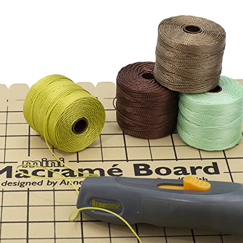 The Beadsmith Tex210 Bead Cord (Summer Mix, 12/Pkg, 77 yards each, Multicolor, Plastic) - Image 3