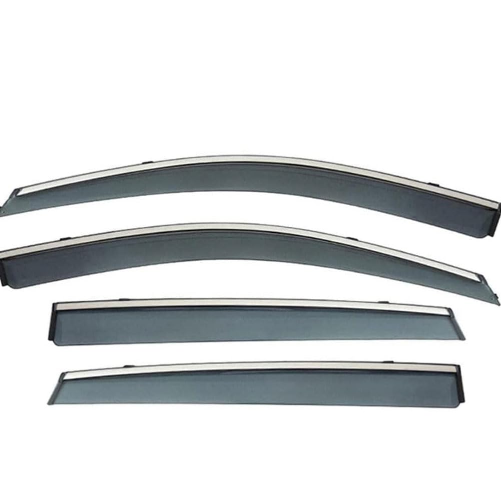 4Pcs Deflettori Del Vento Auto per I-nfiniti QX80 2013-2020, Parapioggia per Finestrino Coperture di Ventilazione Visiera Accessori