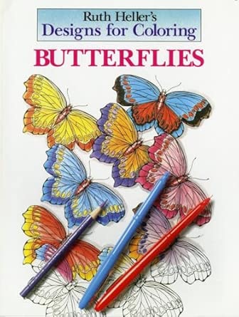 Designs for Coloring: Butterflies: Heller, Ruth: 9780448031491: Amazon ...