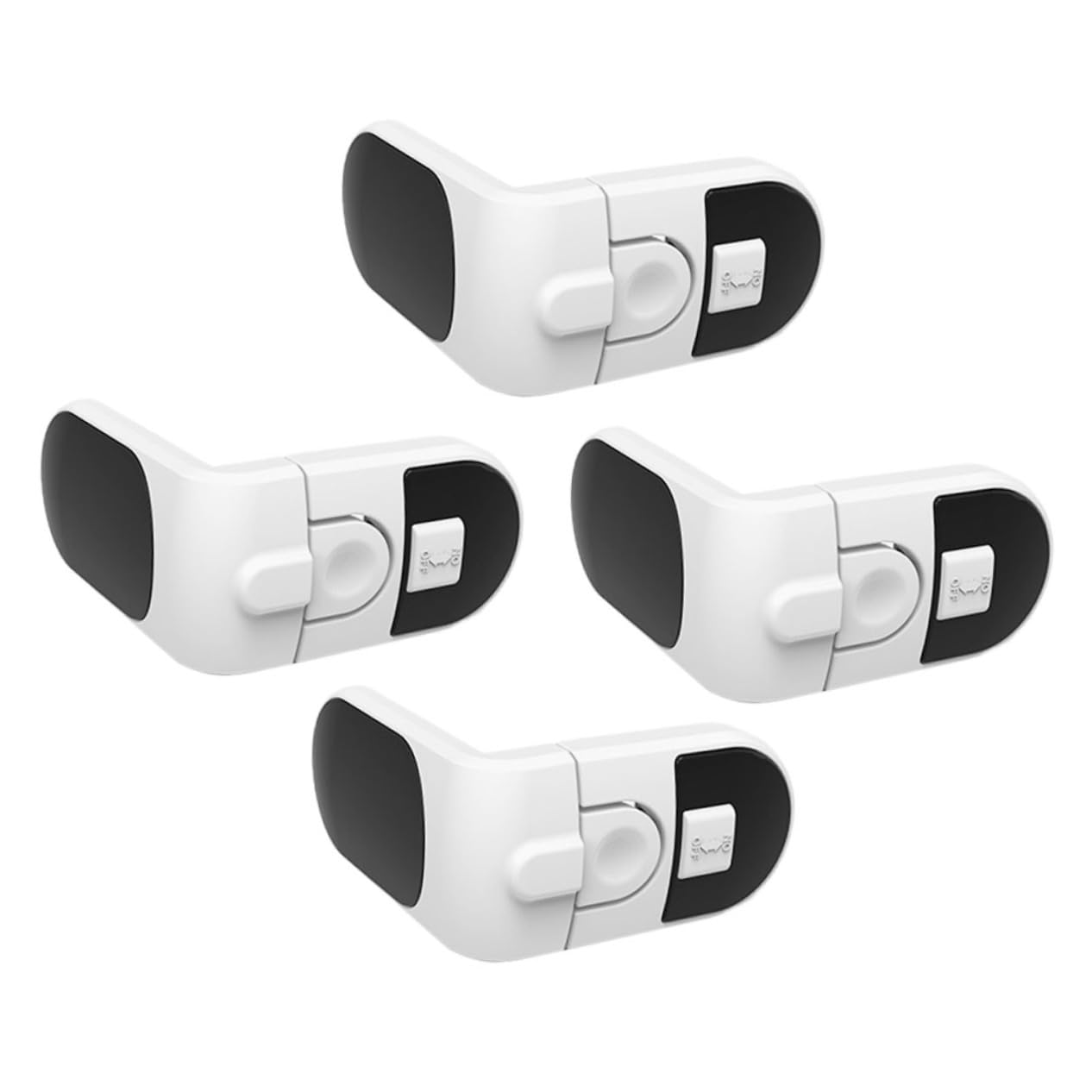 UPKOCH 20pezzi Chiusure Per Serrature Per Armadietti e Frigorifero Facili Installare Design Anti-pizzicamento Resistente