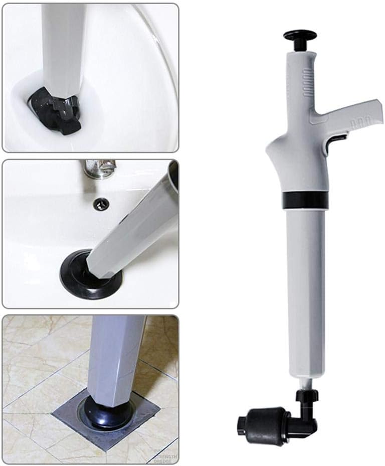 Amazon WooyMo トイレプランジャーセット 高圧シンクプランジャー ドレッジ パイプブロックリムーバー 4つのプランジャーヘッド