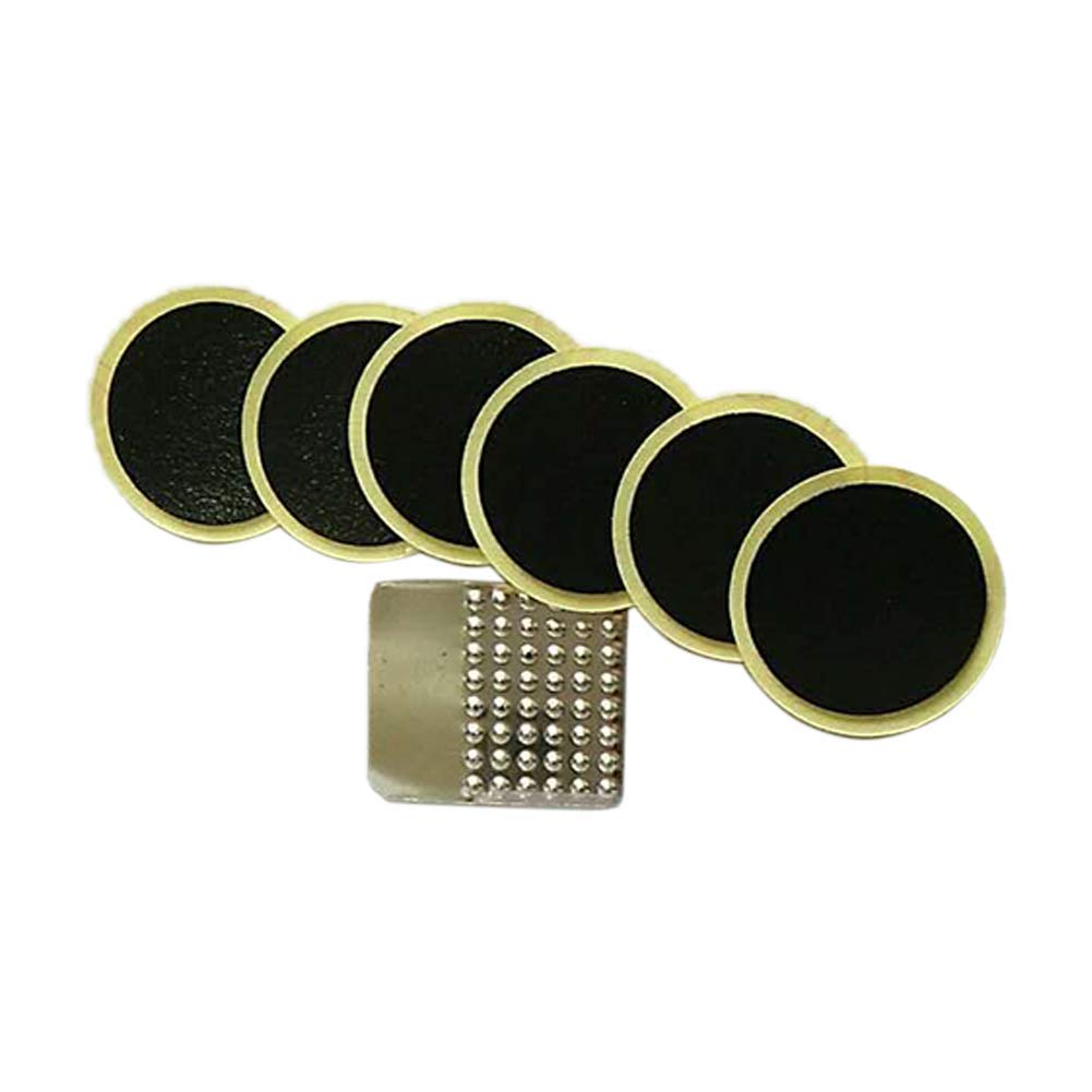 Bicycle Patch Self Adhesive Cycling Rubber Tire Puncture Repair Tool Tube Instant Glue Easy to Use No Need Glue Durable and Useful Practical Design and Durable