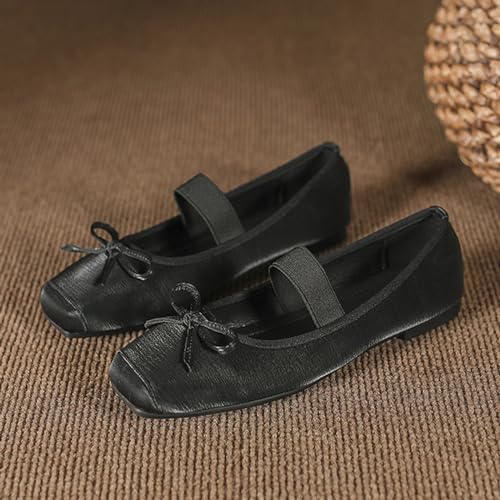 Elastic Strap Flats for Women Flats Mary Jane Shoes Women Dressy Casual Shoes4