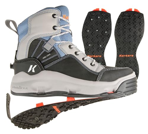 Korkers Women's Buckskin Mary With Interchangable Studded and Kling-On Soles