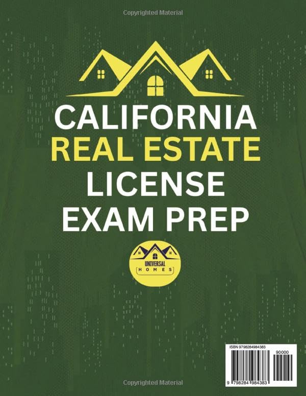 California Real Estate License Exam Prep 2025/2026: The Complete And Easy To Follow Licensing Study Guide With Realistic Practice Test Questions / ... First Try (Real Estate Exam prep collection) - Image 2