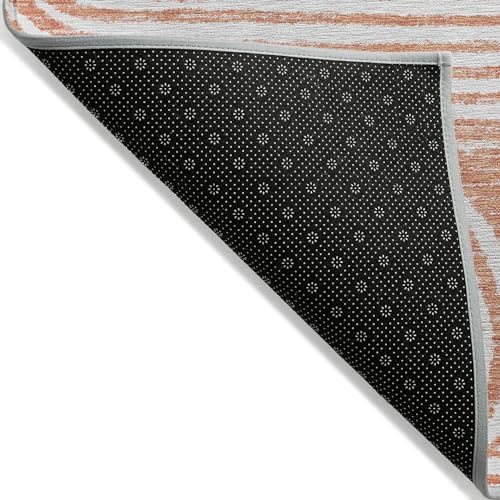 Addison Rugs Chantille ACN140 Naranja 3' x 5' Alfombra Interior Exterior miniatura 4
