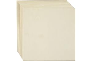 Bright Creations 8-Pack 12x12 Birch Plywood Panels