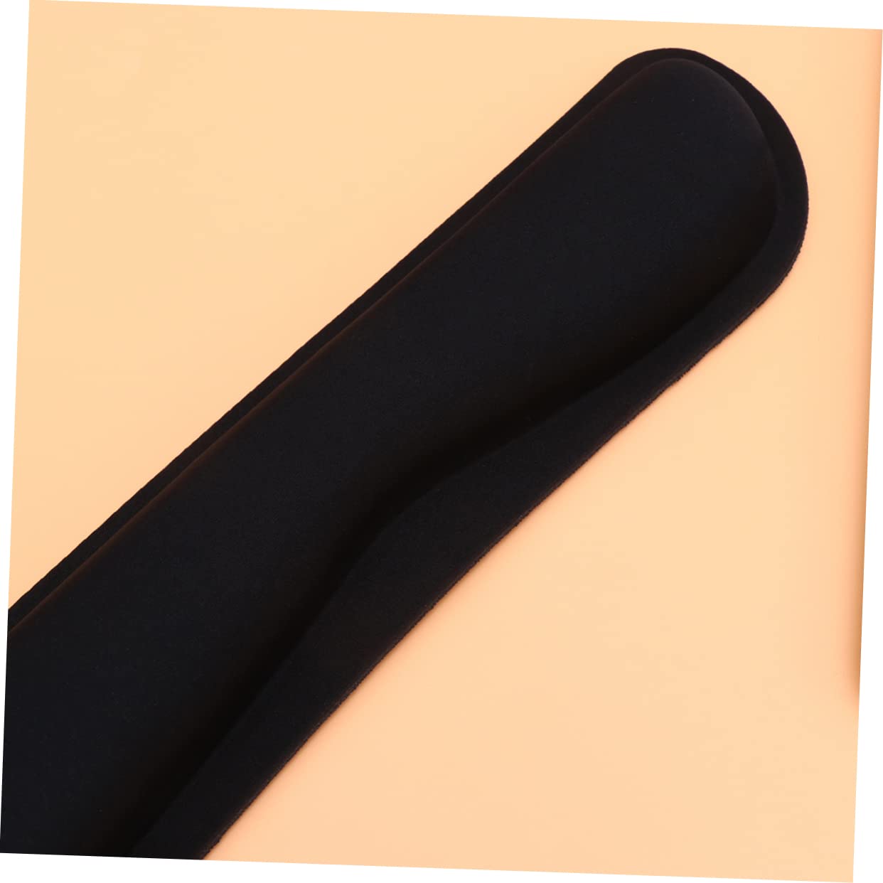 jojofuny 2 Sätze Ergonomisches Teiliges Set mit Handgelenkauflage und Mauspad Komfortable Handballenstütze für Tastatur und für Büro und Gaming Schwarz