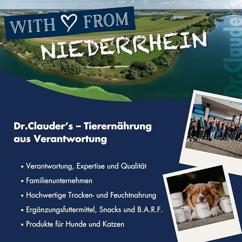 DR.CLAUDER'S - B.A.R.F. Komplett Menue Lammragout | Fleischeintopf mit 100% Lammfleisch, Innereien und Gemüse für ausgewachsene Hunde. Alleinfutter in der Dose | 6X 400g Lamm