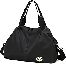 Women's Sports Bag with Wet Pocket – Travel Bag Tear-resistant and Waterproof Comfortable Weekend Bag Gym Bag Women's Medium Shoulder Bag