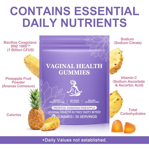 Image of Vaginal Probiotics for Women, Vital Source Feminine Gummies, pH Balance for Women, Premium Feminine Balance Gummies, Promotion of Womens Health - 60Gummies
