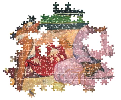 Puzzle Compact 1000 pièces : Gauguin Femmes de Tahiti Clementoni Puzzles - vue 6