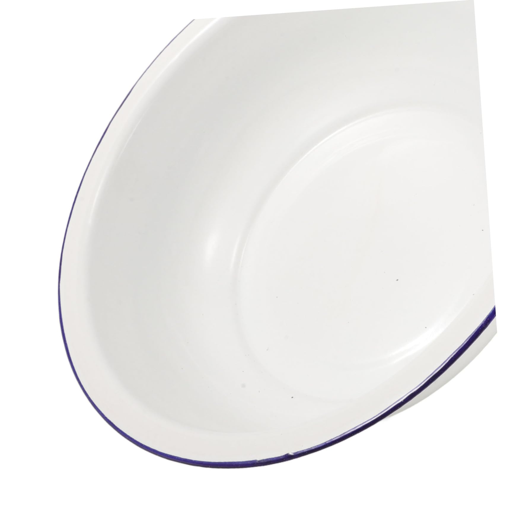 IMIKEYA 30 Cm Metal Foot Bath Soak Tub - Enamel Basin for Relaxing Foot Soaks and Laundry Washing