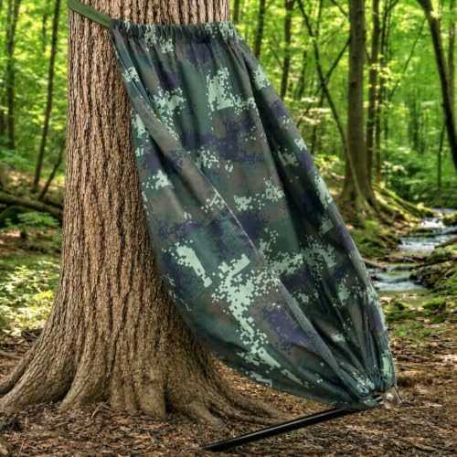 KN HUNTING Hammock Chair Lightweight Portable Camo Tree Seat Silent Swivel for Deer Hunt Ground Hunts Hunters Outdoor Hamock Shooting Chairs Hunter Accessories Gear Essentials Digital Print
