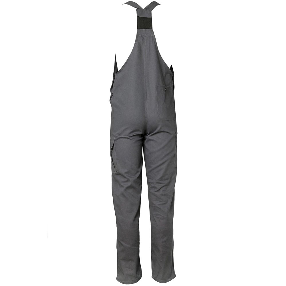 Planam 0177062 BW 290 Cargo-Latzhose, Grau, Größe 62
