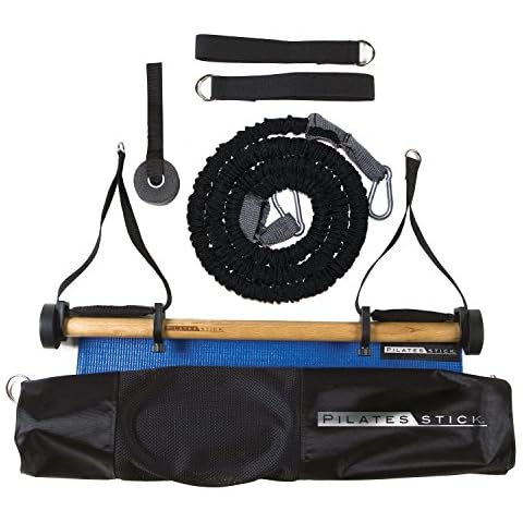 Peak Pilates Stick PSBasicKitR2 Basic Kit del paquete, negro/azul Cover