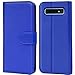 Produktbild Conie Handyhülle für Samsung Galaxy S10 Plus Hülle, Premium PU Leder Flip Case Booklet Cover Weiches Innenfutter für Galaxy S10 Plus Tasche, Blau