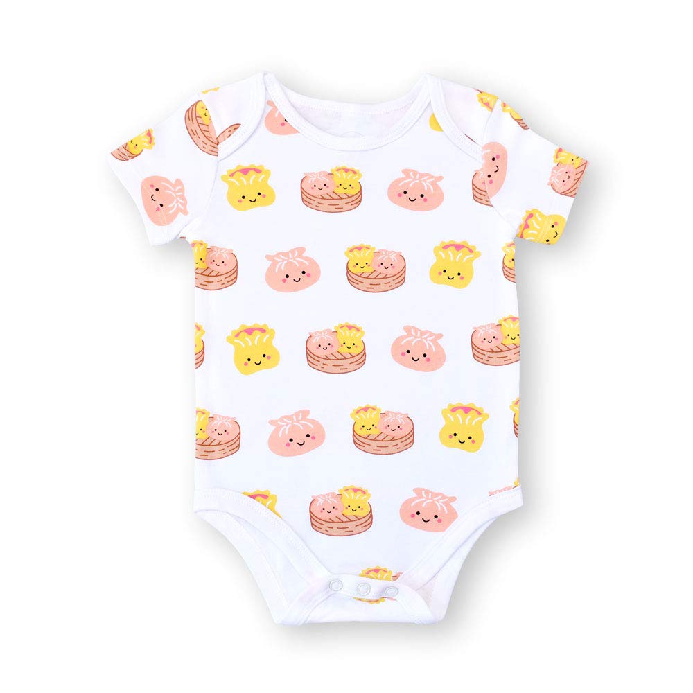 Organic Cotton Onesie Baby Bodysuit, Soft and Comfortable Baby Onesies Made from Organic Cotton and Spandex