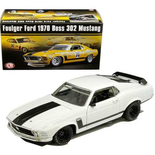 ミニカー 1/18 Ford Mustang Boss 302 Trans-Am Amazon.co.jp: ACME 1/18 1970 Ford Boss 302 Trans Am Mustang Street