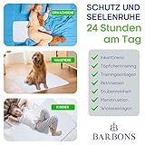 Barbons Inkontinenzunterlage waschbar Matratzenschutz 75x90 - wasserdichte Bett Inkontinenzauflage matratzenauflage Bettunterlage waschbar nässeschutz matratzenauflage (75x90 cm)