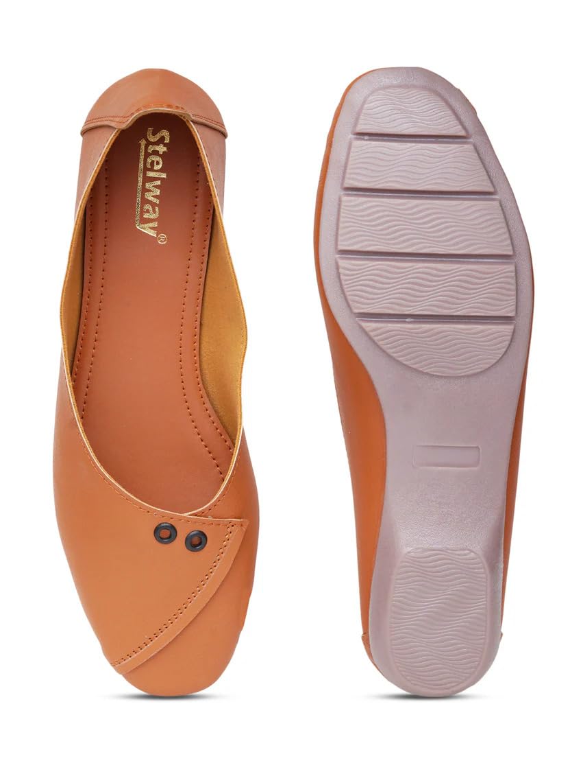 Footwear Ballerinas for Women & Girls, Heel Type: Flat, Model No. 130.-image-0