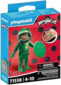 SUNNY, Playmobil Miraculous, Carapace, Boneco e Acessórios - 5 Peças