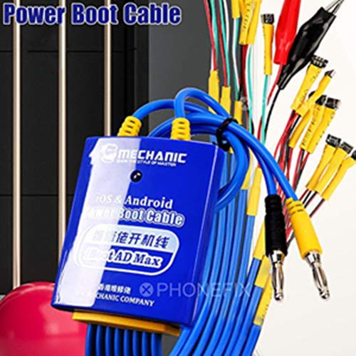 Miniatura 9 de DIYPHONE Mechanic - Cable de alimentación de CC para iPhone 6-15 Pro Max, cable de control de arranque de energía para teléfono Android, cable de