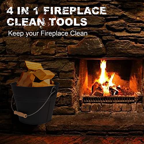 BRIAN & DANY Secchio per Cenere Camino con