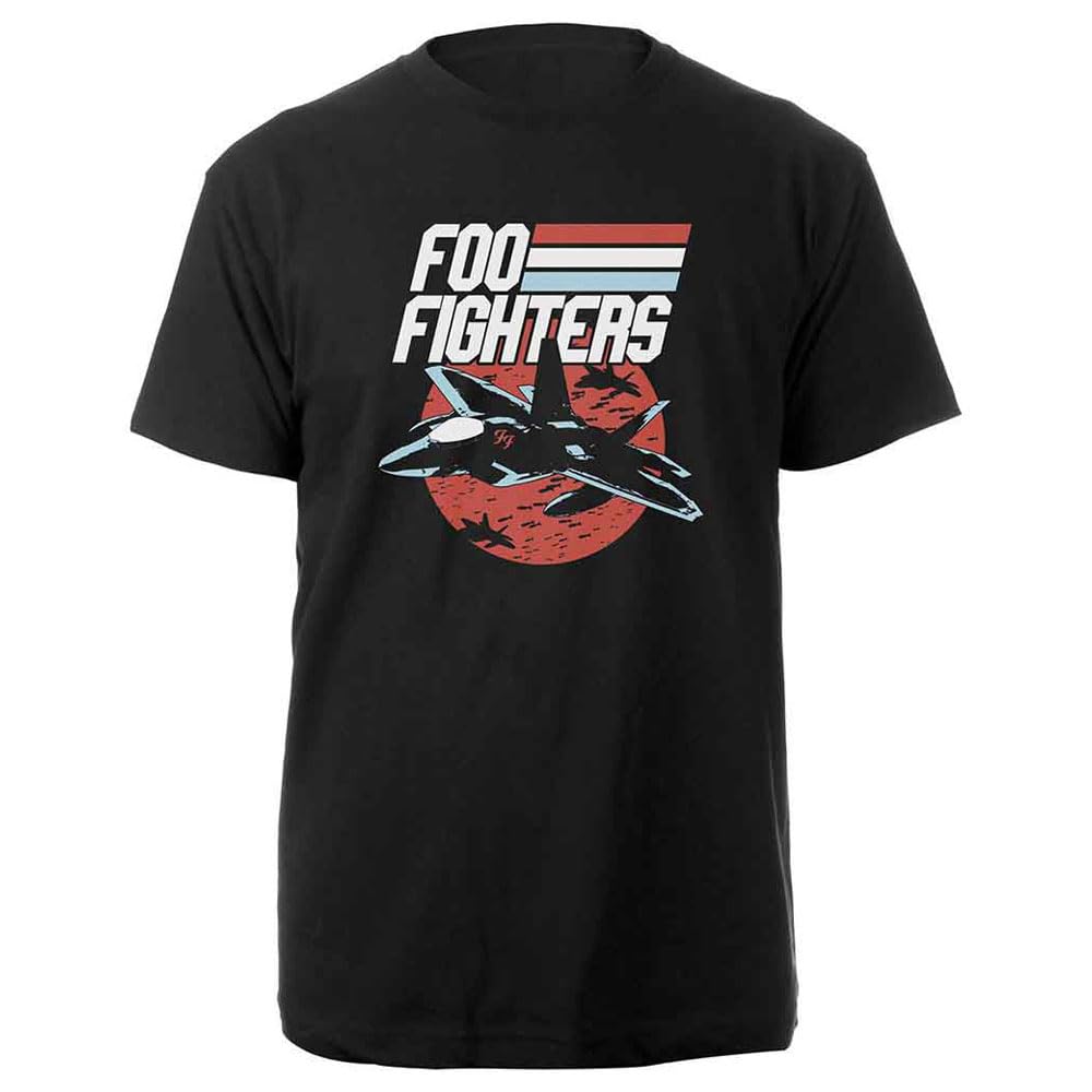 Rock Off officially licensed products Foo Fighters Jets T Shirt XXL Black