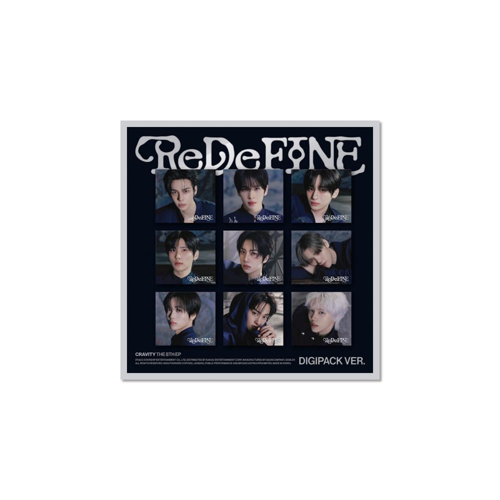 CRAVITY ReDeFINE [DIGIPACK 9 Ver Set] The 8th EP Album