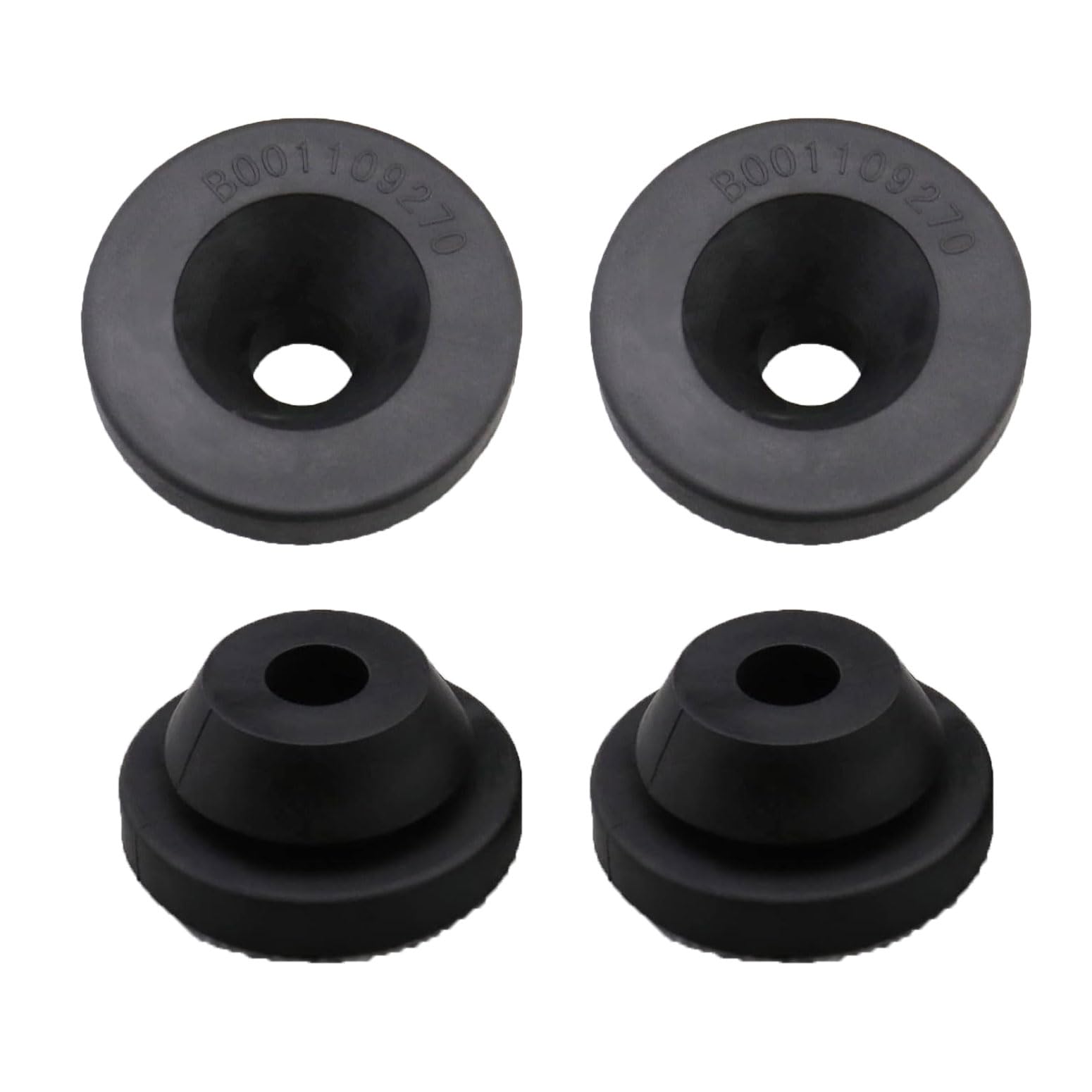 4Pcs 036129689B Car Engine Rubber Air Filter Housing Shell Grommet Engine Cover Buffer Bush, Compatible with Volkswagen CC Passat Jetta Eos Golf 2006-2017-image-5