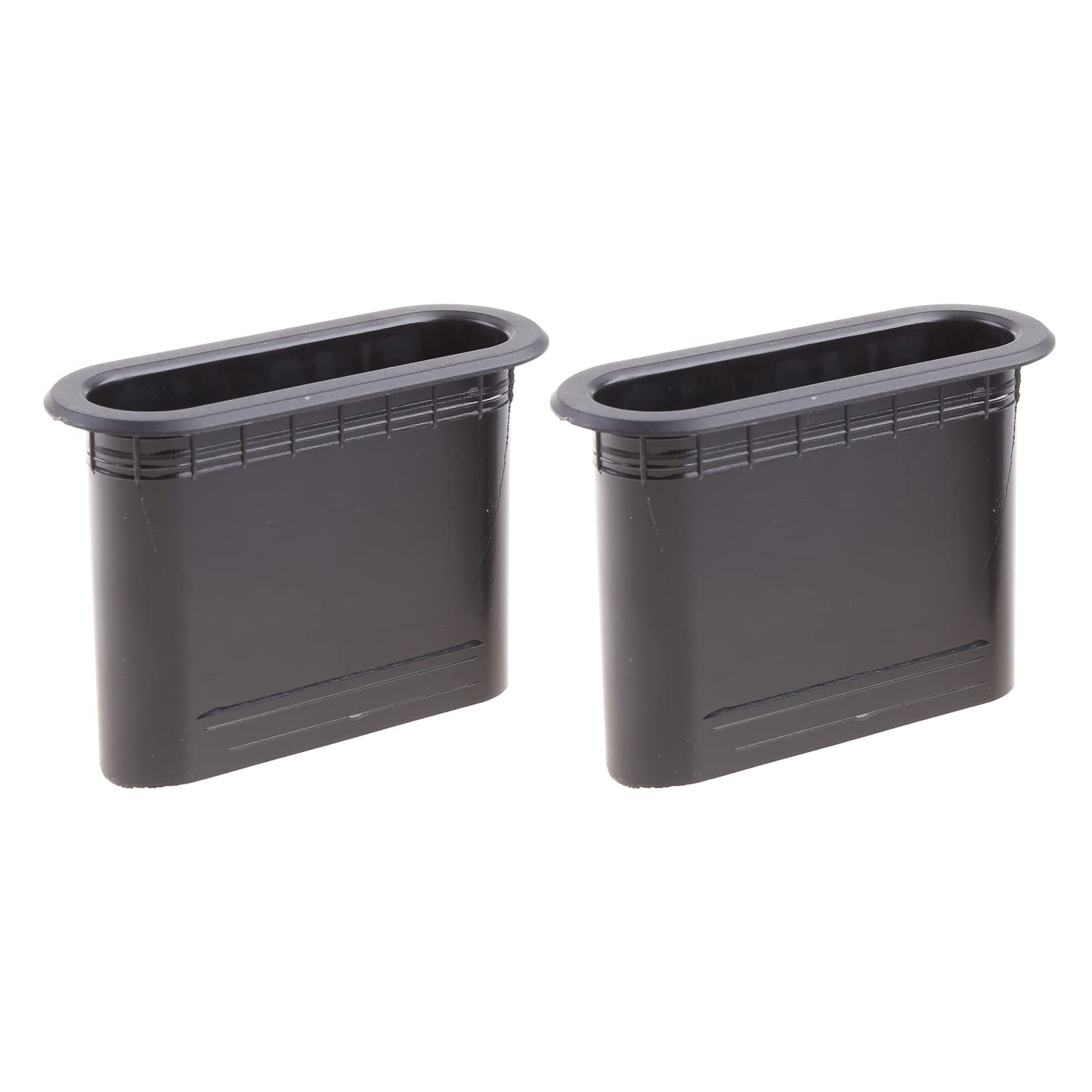 Diarypiece 2Pcs Speaker Port Tube Bass Vent Ventilation Connector,Abs Speaker Oval Inverter Tube