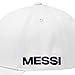 Icon Sports Compatible with Argentine Football Association Lionel Messi Cap - Unisex Adult - White w/Color Logo