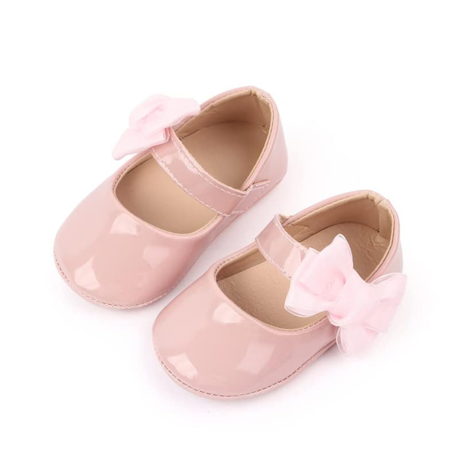 Sawimlgy Baby Girls Mary Jane Sequins Crown Flats