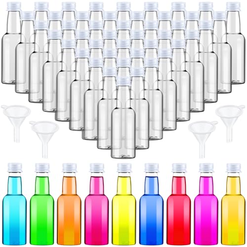 Tessco 100 Pcs Mini Liquor Bottles Plastic Mini Salad Dressing